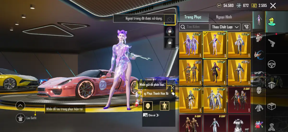 Acc PUBG Mobile mã 617 - 6x - Full bape trắng - VNG - ảnh 4