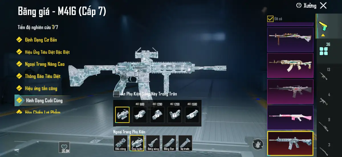 Acc PUBG Mobile mã 617 - 6x - Full bape trắng - VNG - ảnh 32