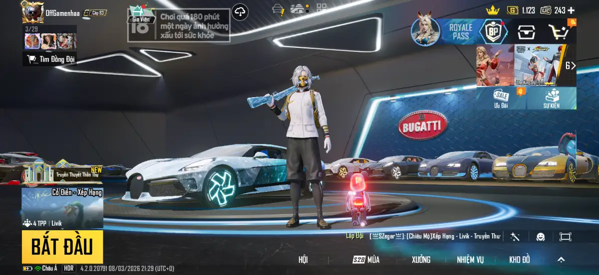 Acc PUBG Mobile mã 779 - 6x - Súng mượn đét - ảnh 2