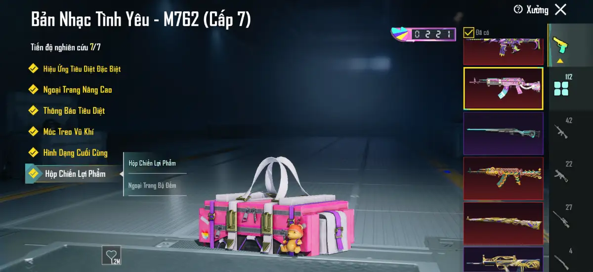Acc PUBG Mobile mã 779 - 6x - Súng mượn đét - ảnh 37