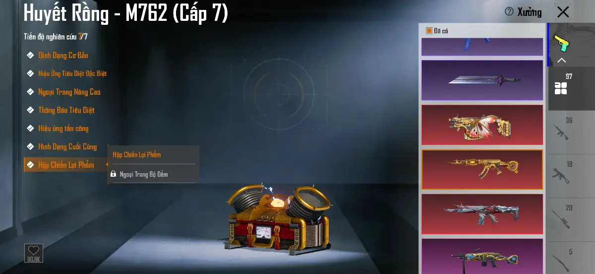 Acc PUBG Mobile mã 1042 - 💵14x - Full bape trắng - Đẹp nét - ảnh 44