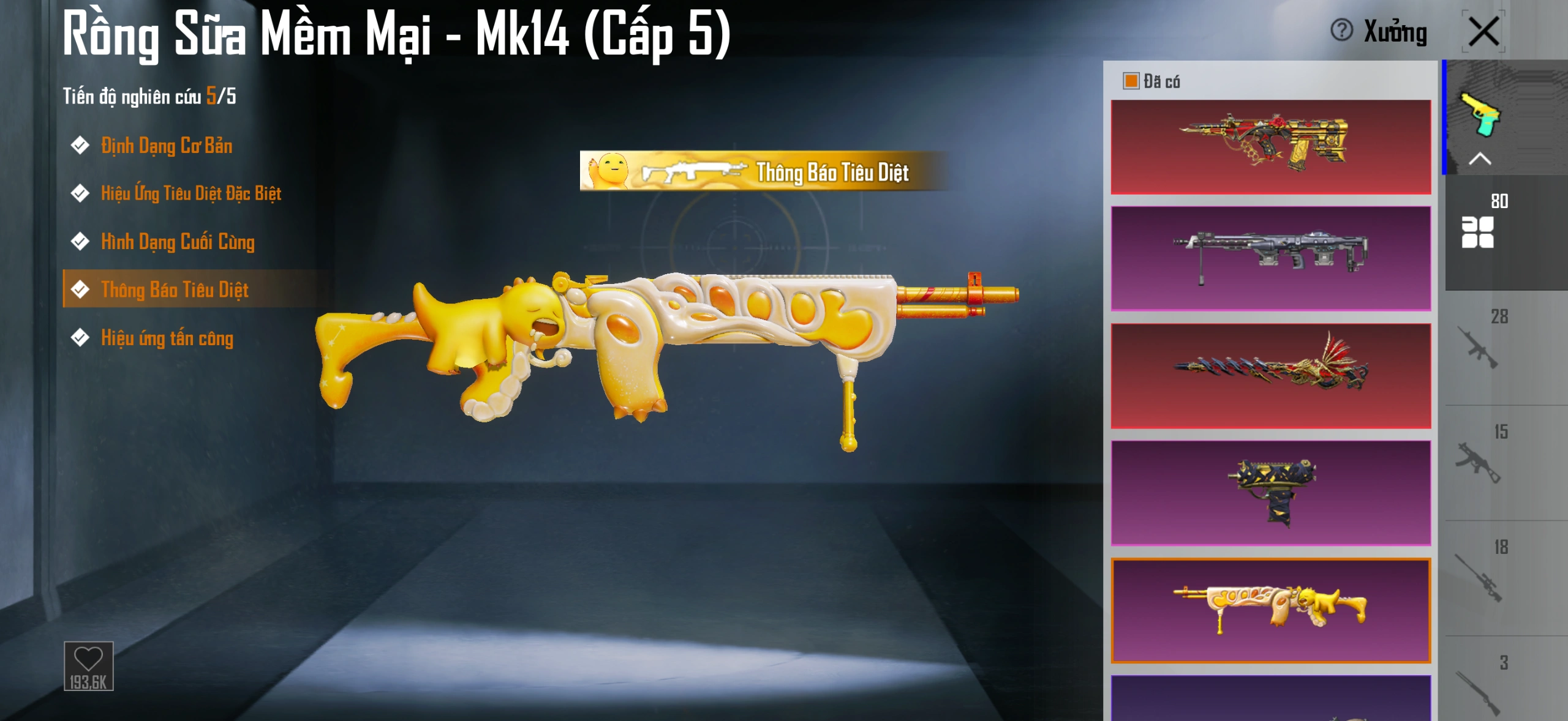 Acc PUBG Mobile mã 1138 - 💵 7x - Súng xịn luôn nha - ảnh 68