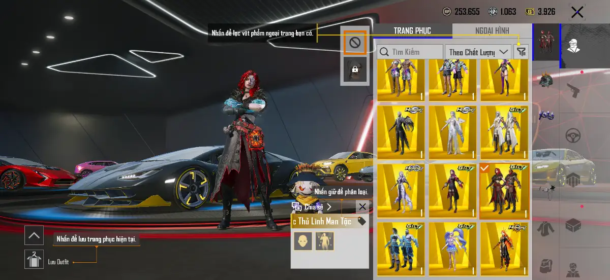 Acc PUBG Mobile mã 1139 - 99m - bò đen - bò tím - bò vàng - xe hồng - buggi - ảnh 27