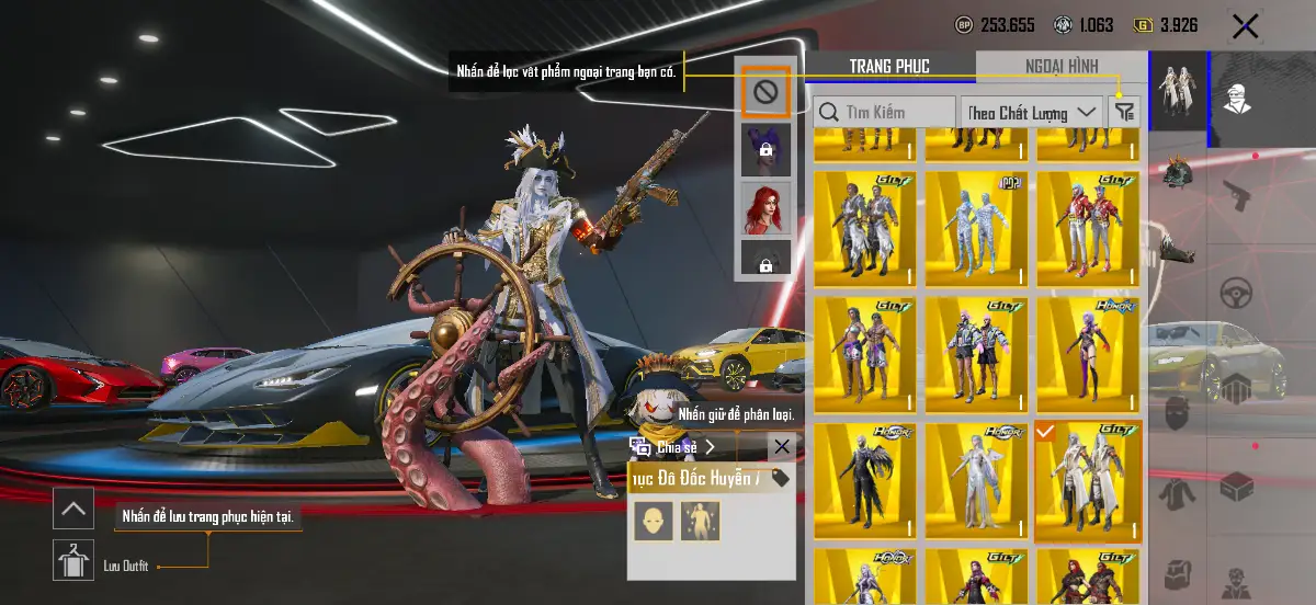 Acc PUBG Mobile mã 1139 - 99m - bò đen - bò tím - bò vàng - xe hồng - buggi - ảnh 24
