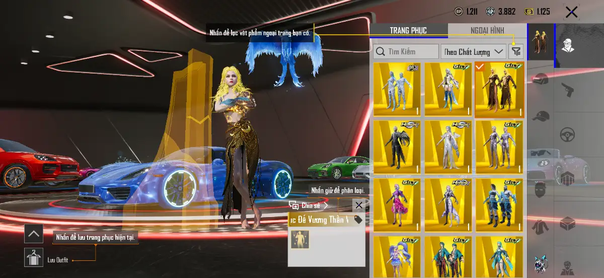 Acc PUBG Mobile mã 1159 - 6x - Tiểu học - 2 Sảnh xe - súng mượt - găng tay băng - ảnh 8