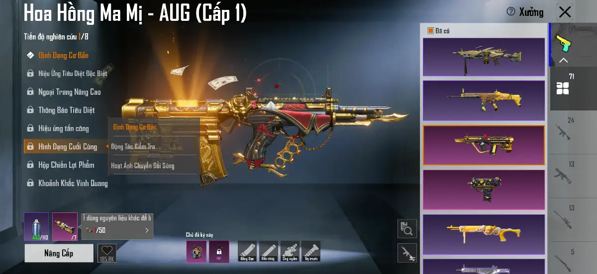 Acc PUBG Mobile mã 1159 - 6x - Tiểu học - 2 Sảnh xe - súng mượt - găng tay băng - ảnh 64
