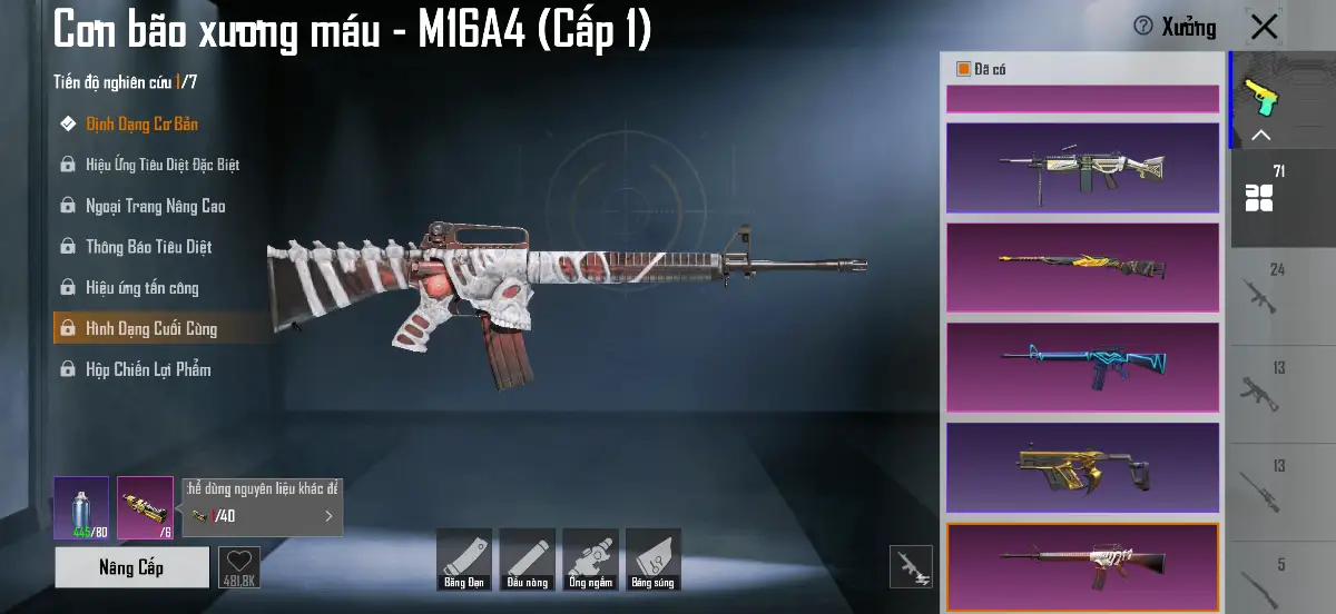 Acc PUBG Mobile mã 1159 - 6x - Tiểu học - 2 Sảnh xe - súng mượt - găng tay băng - ảnh 71