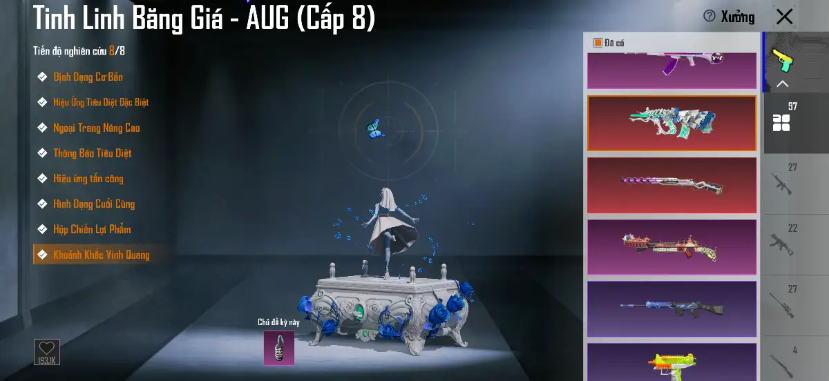 Acc PUBG Mobile mã 1160 - 6x Tiểu học - Sảnh bò - BST 84 - ảnh 45