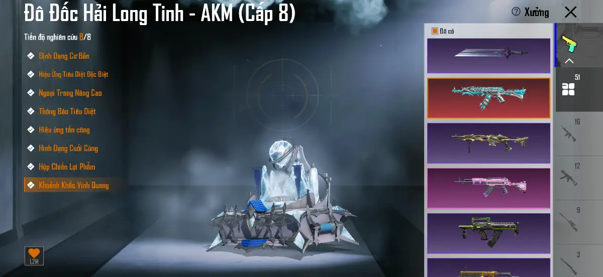 Acc PUBG Mobile mã 1288 - 11m7 - combo băng - ảnh 6