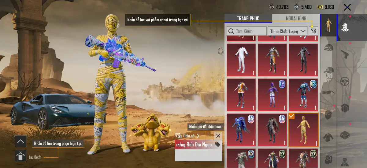 Acc PUBG Mobile mã 1288 - 11m7 - combo băng - ảnh 22