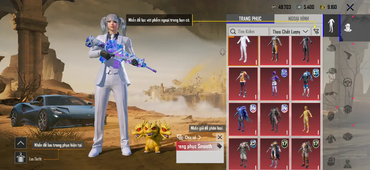 Acc PUBG Mobile mã 1288 - 11m7 - combo băng - ảnh 23