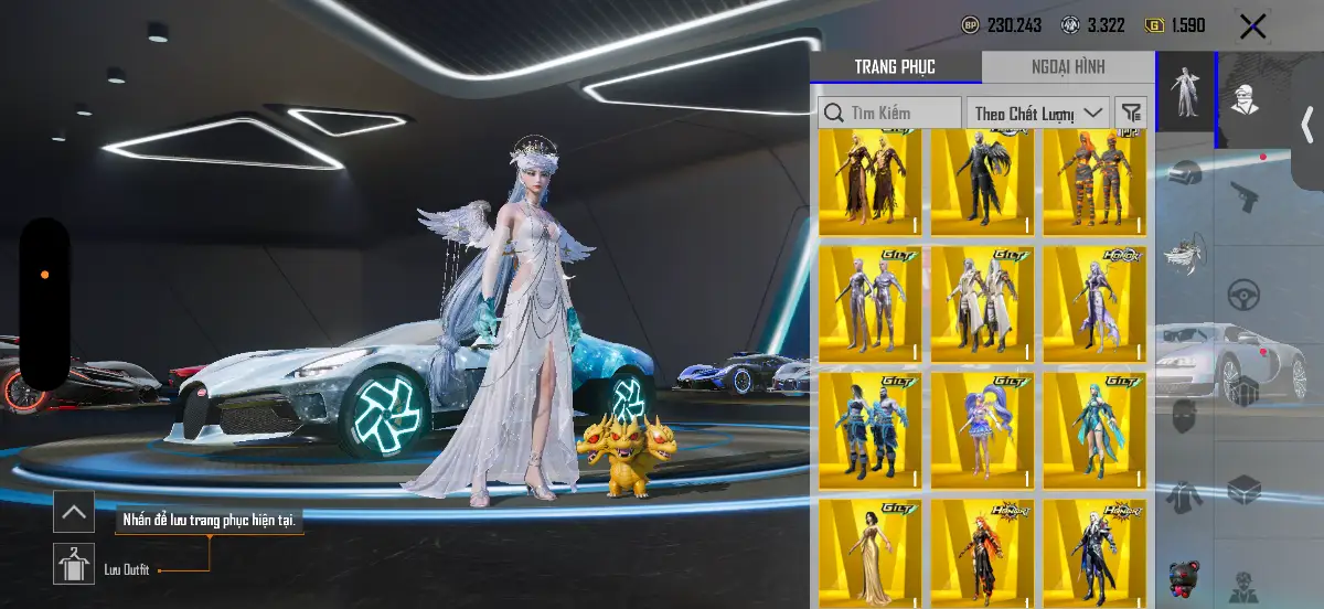 Acc PUBG Mobile mã 1355 - 89m - Full bugatii - BST cao 88 - súng xe siêu đẹp - ảnh 15