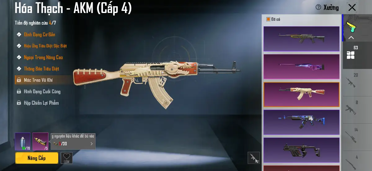 Acc PUBG Mobile mã 1356 - Bò tím - Thuỷ Vực 7 - 38m - ảnh 34