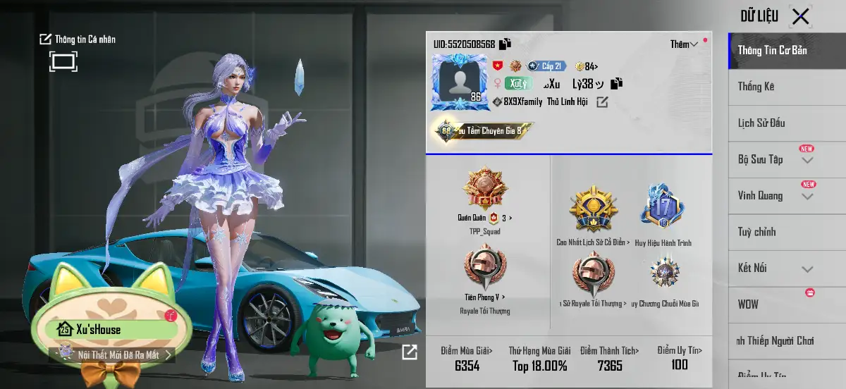 Acc PUBG Mobile mã 1484 - 8m - AGU Xu - Giáp Thuỷ Vực 5 - ảnh 12