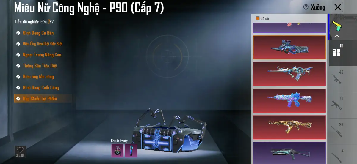 Acc PUBG Mobile mã 1500 - 95m - Full bentley - Giáp Đẹp - 3x khẩu 7 - ảnh 54