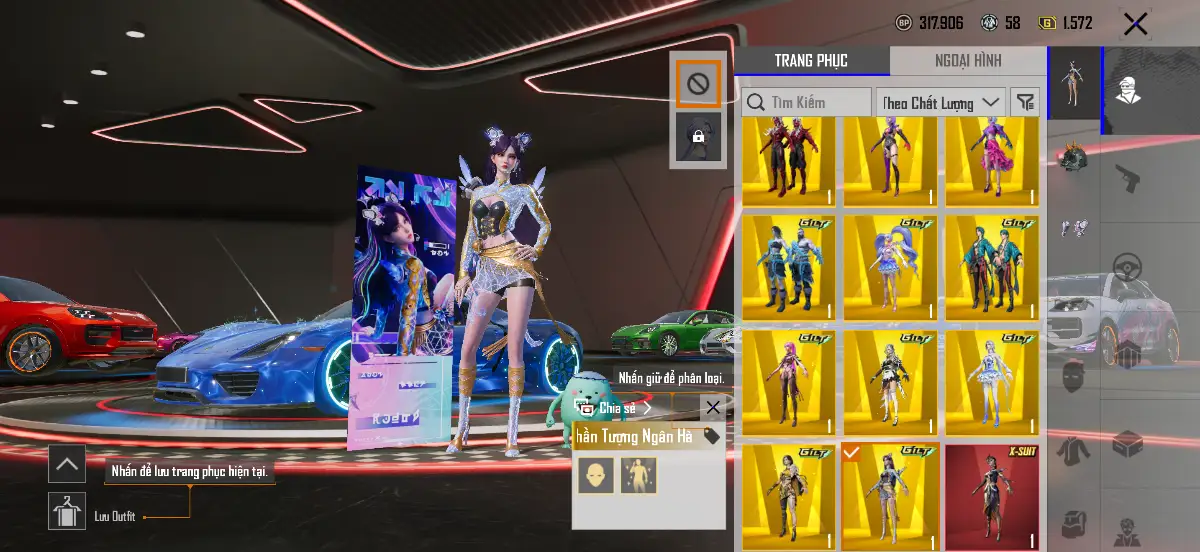 Acc PUBG Mobile mã 1514 - 5x - Sảnh porsche - xe hồng - ảnh 29
