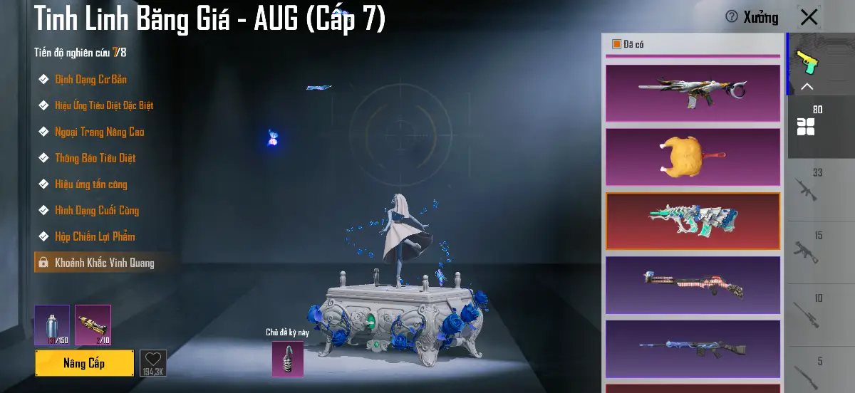 Acc PUBG Mobile mã 1545 - 5x - Bò Tím - thuỷ vực + hoa linh 6 sao - ảnh 39