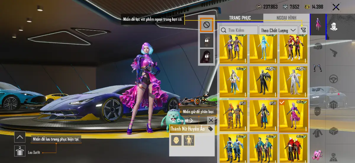 Acc PUBG Mobile mã 1545 - 5x - Bò Tím - thuỷ vực + hoa linh 6 sao - ảnh 14