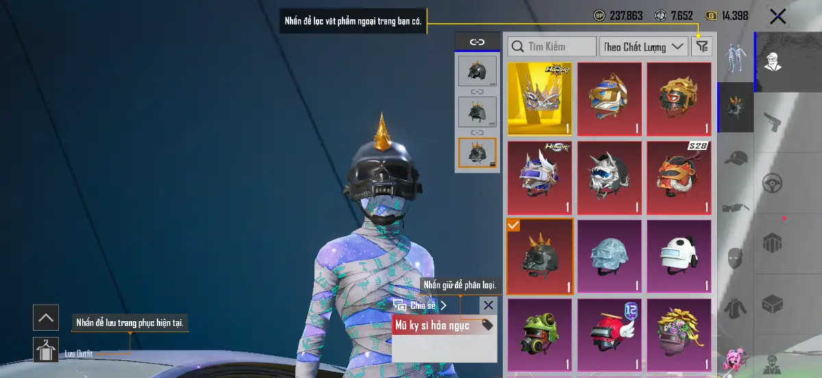 Acc PUBG Mobile mã 1545 - 5x - Bò Tím - thuỷ vực + hoa linh 6 sao - ảnh 21