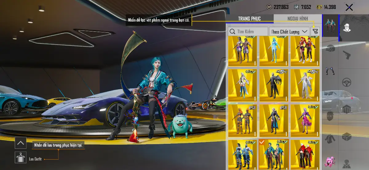 Acc PUBG Mobile mã 1545 - 5x - Bò Tím - thuỷ vực + hoa linh 6 sao - ảnh 16