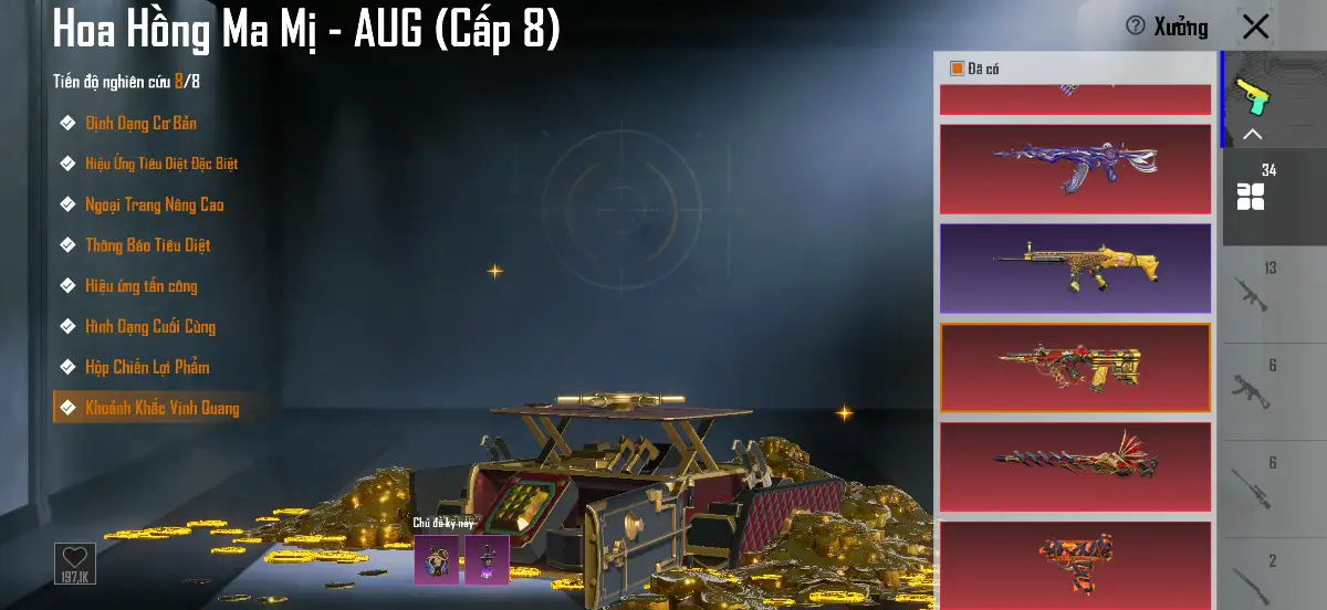 Acc PUBG Mobile mã 1556 - 4X - Siêu nét - full porsche - Súng full mới - Giáp 7 - ảnh 38