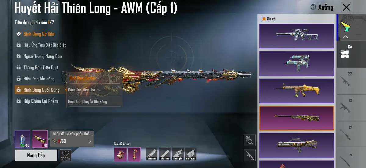 Acc PUBG Mobile mã 1665 - 23m8 - Thuỷ vực - Mũ đinh - Găng tay Băng - ảnh 50
