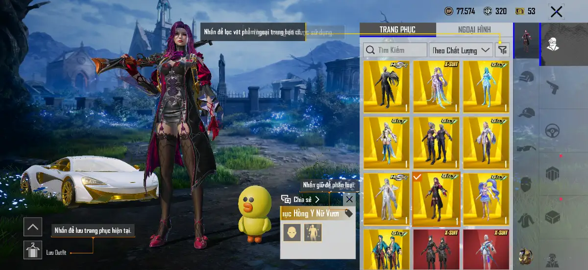 Acc PUBG Mobile mã 1665 - 23m8 - Thuỷ vực - Mũ đinh - Găng tay Băng - ảnh 15