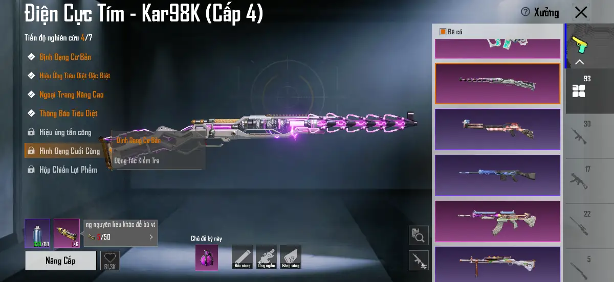 Acc PUBG Mobile mã 1677 - 1X to - Xe bay - có bugi - acc nhiều xe - ảnh 32