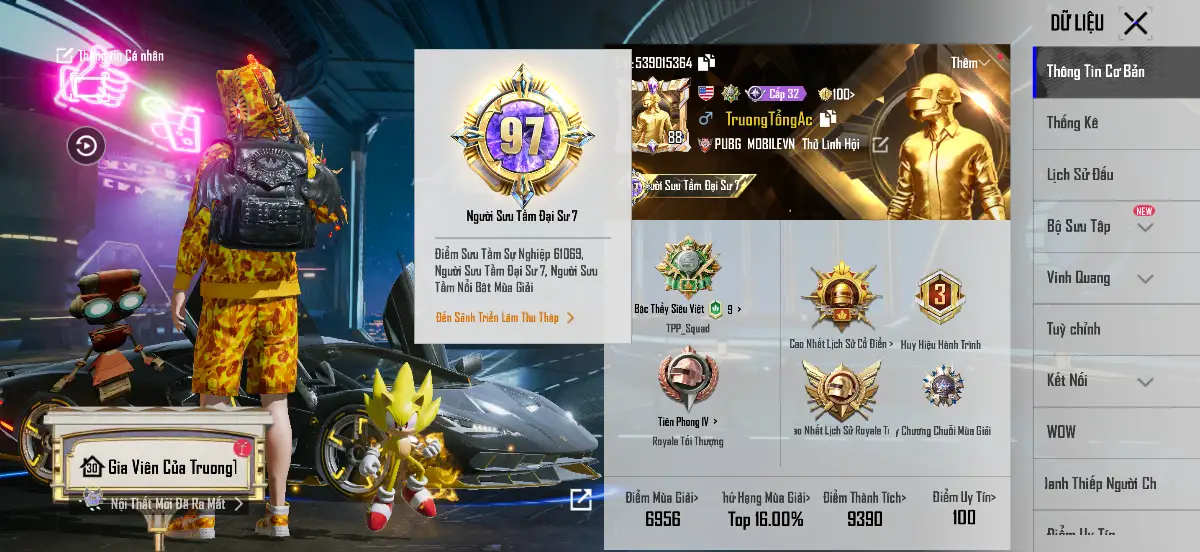 Acc PUBG Mobile mã 1751 - 👑 Full Bape balo rơi - Full 8 dòng xe - Full Thánh Giáp ✈️ 90 cây Đóng hòm -67x củ - ảnh 2