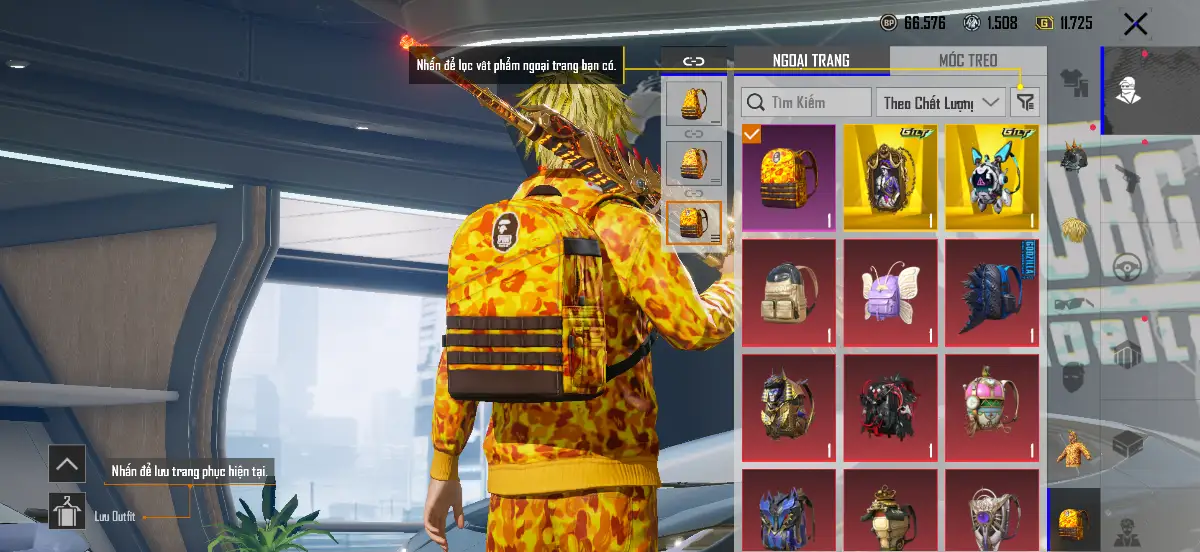 Acc PUBG Mobile mã 1751 - 👑 Full Bape balo rơi - Full 8 dòng xe - Full Thánh Giáp ✈️ 90 cây Đóng hòm -67x củ - ảnh 4
