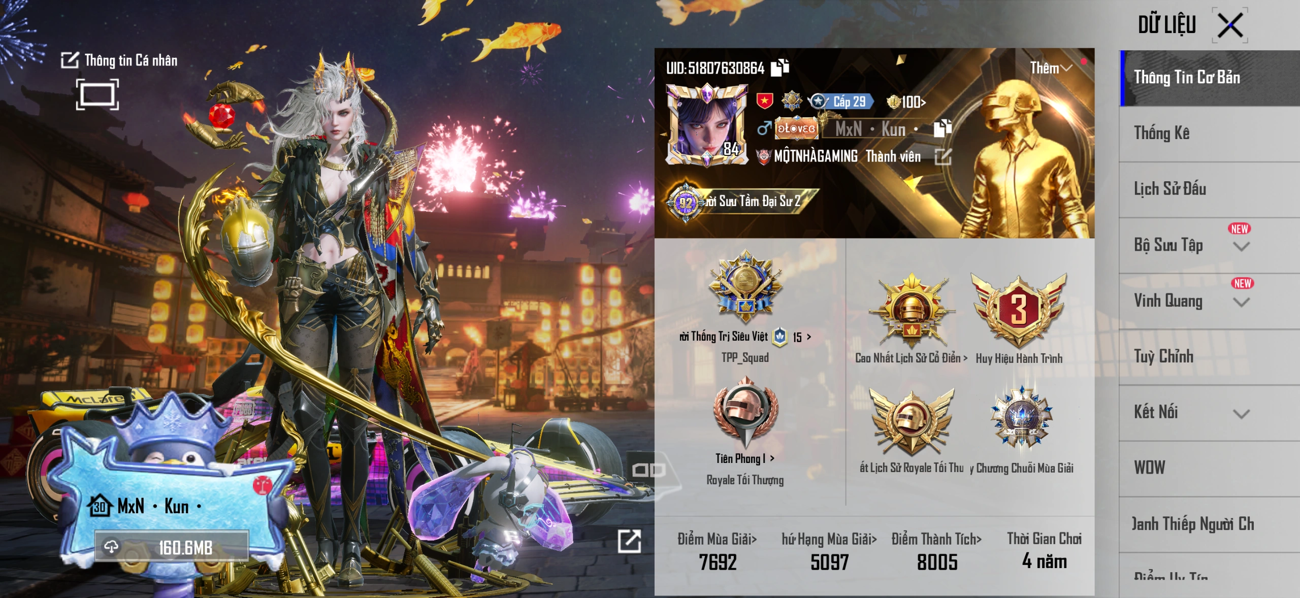 Acc PUBG Mobile mã 1966 - 27x Củ - Dư 20 củ tiền Uc - BST 92 - Max tất cả các đồ không còn gì để quay nữa - ảnh 3