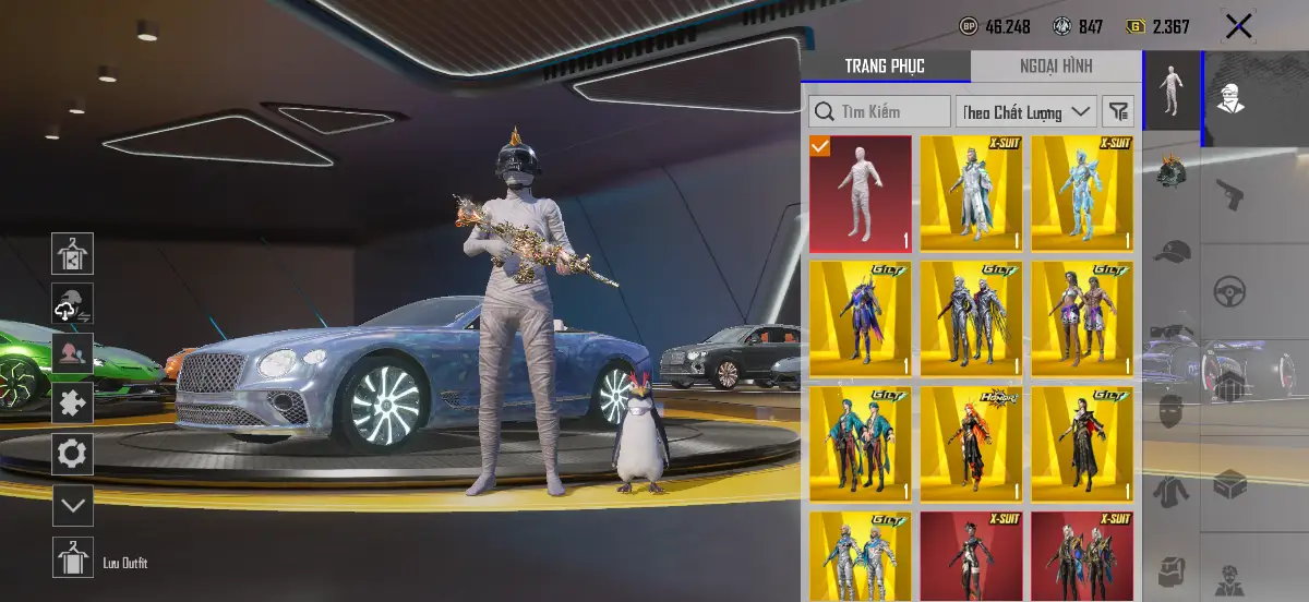 Acc PUBG Mobile mã 1967 - 38mX - 17 khẩu đóng hòm không trùng - Full 5 loại xe - ảnh 37