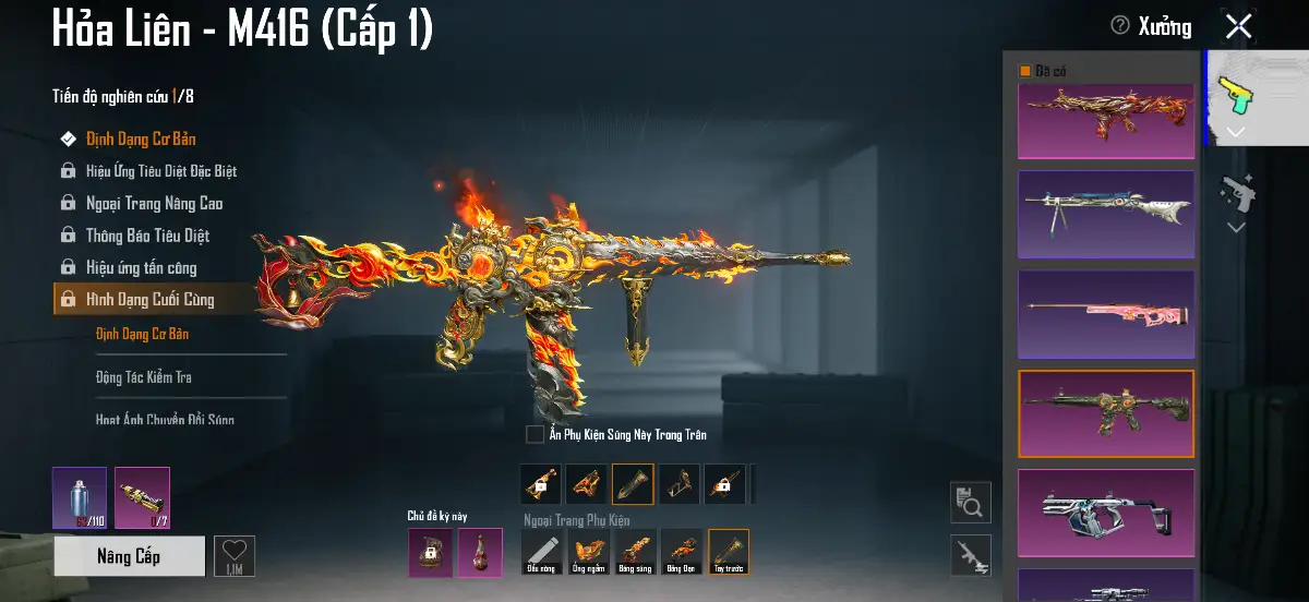 Acc PUBG Mobile mã 5209 - 11mx - combo agu hoa hồng hot hit - ảnh 26