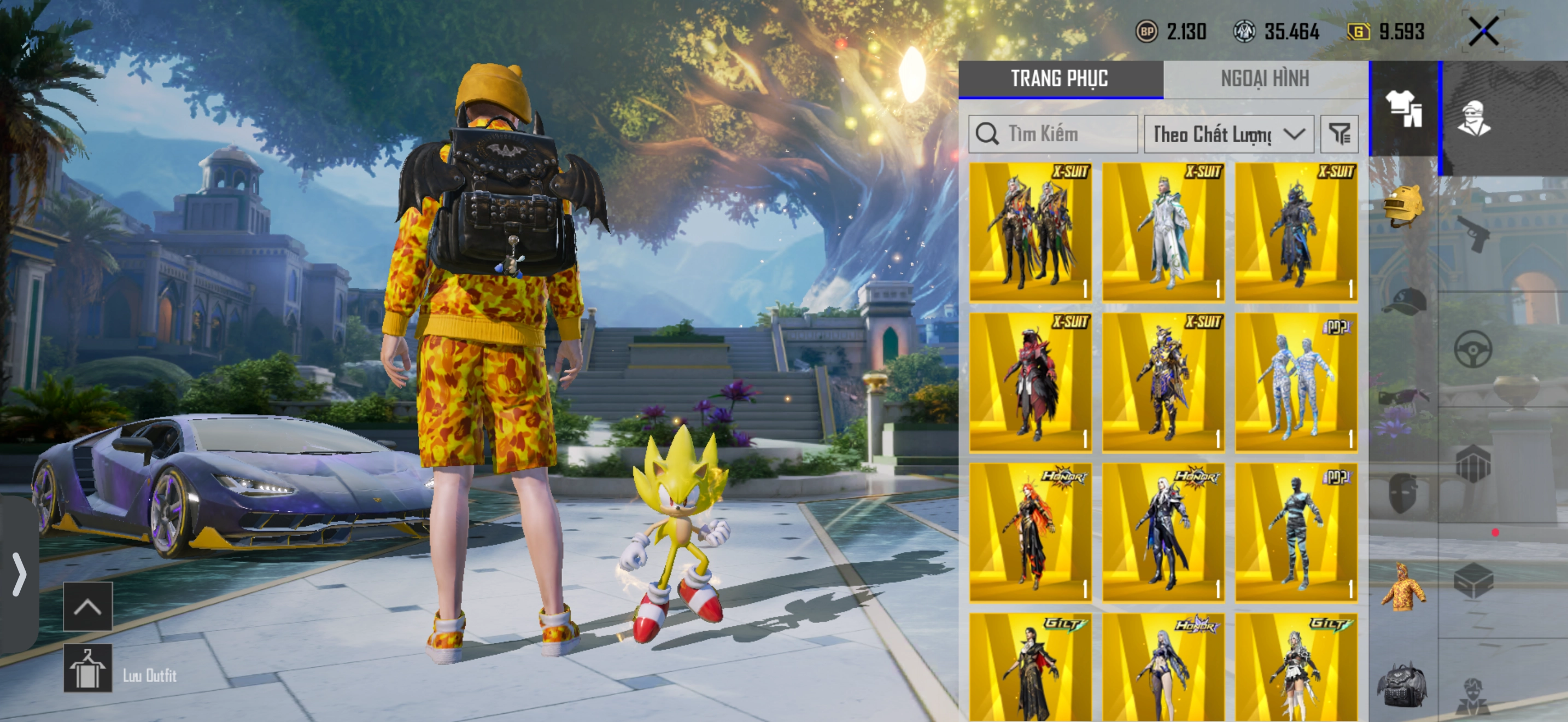 Acc PUBG Mobile mã 8673 - 14X - Sale cực mạnh - Bape vàng balo rơi - mũ đinh - mũ gấu - ảnh 4