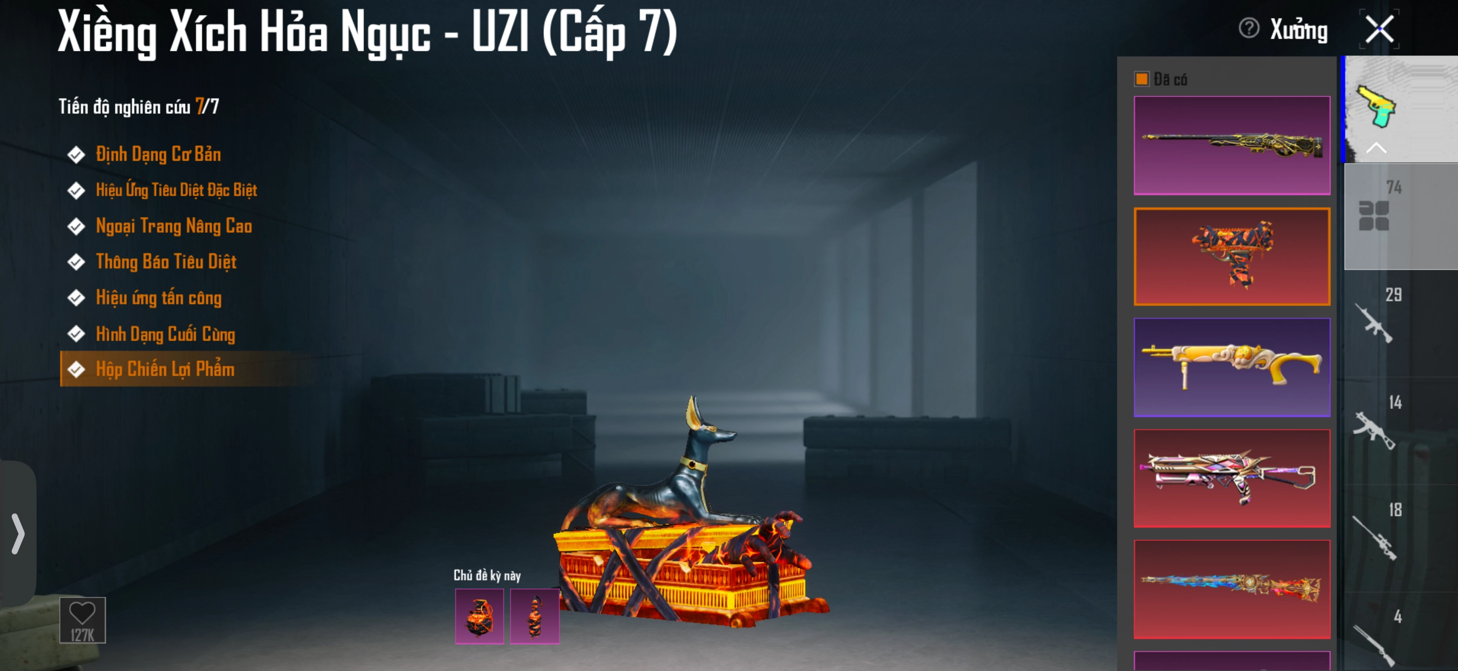 Acc PUBG Mobile mã 8673 - 14X - Sale cực mạnh - Bape vàng balo rơi - mũ đinh - mũ gấu - ảnh 15