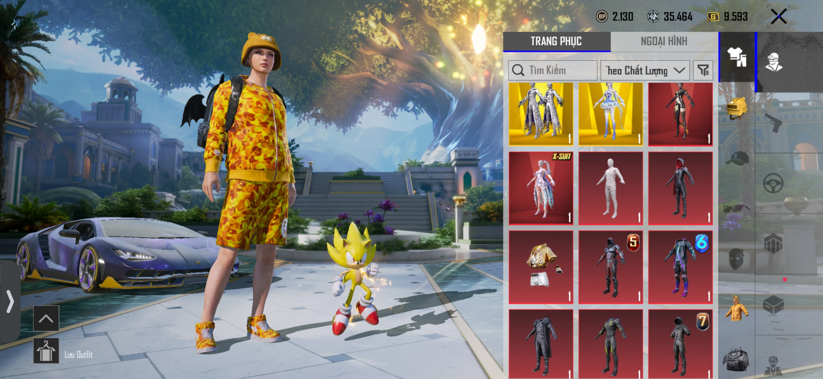 Acc PUBG Mobile mã 8673 - 14X - Sale cực mạnh - Bape vàng balo rơi - mũ đinh - mũ gấu - ảnh 33