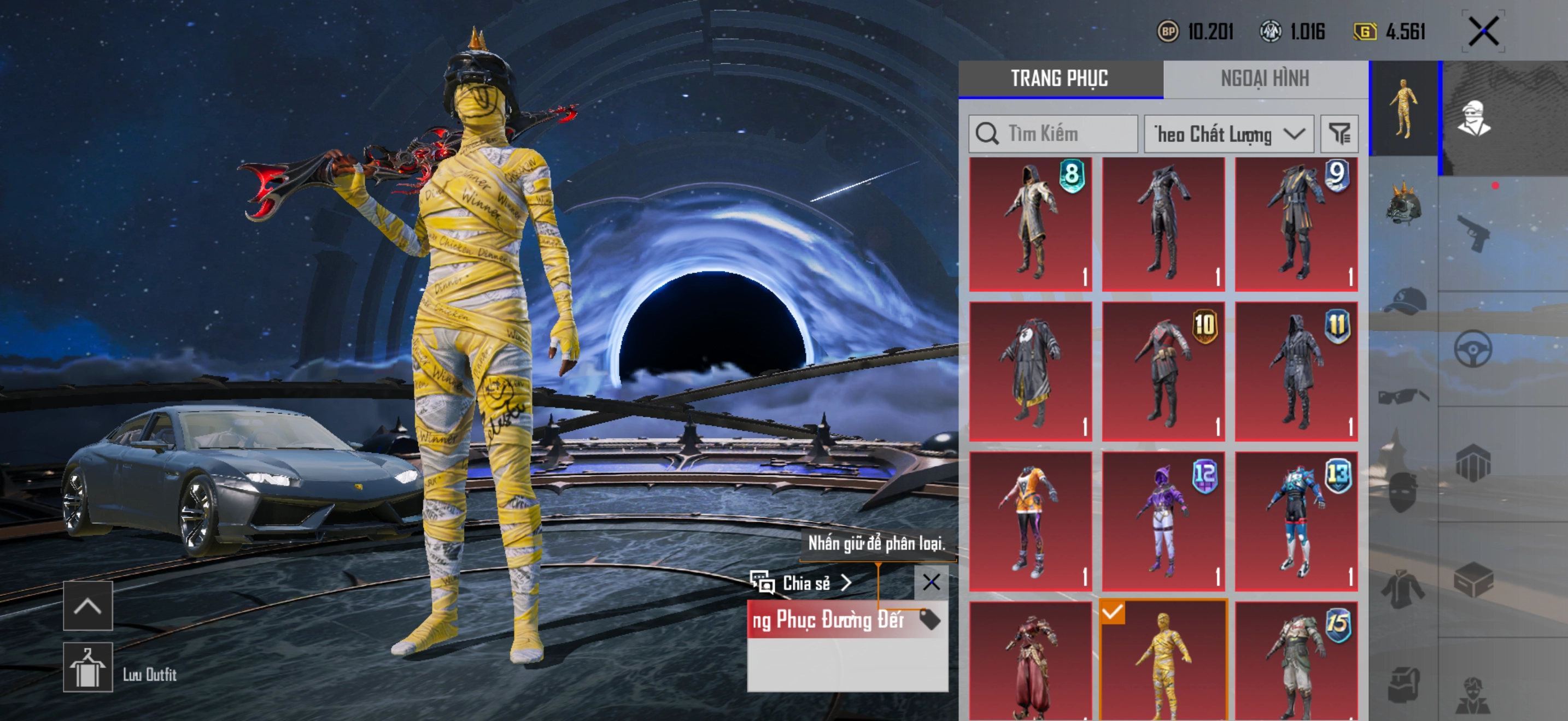 Acc PUBG Mobile mã 8930 - 18mX Tiểu Học - Dư 2 vé xe - chục khẩu 7 không trùng - ảnh 34