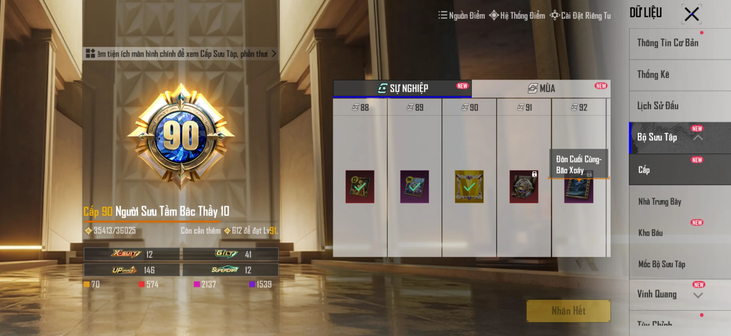 Acc PUBG Mobile mã 22264 - BST Cực cao 90.8 - Giá cực hấp dẫn - 89m - ảnh 3