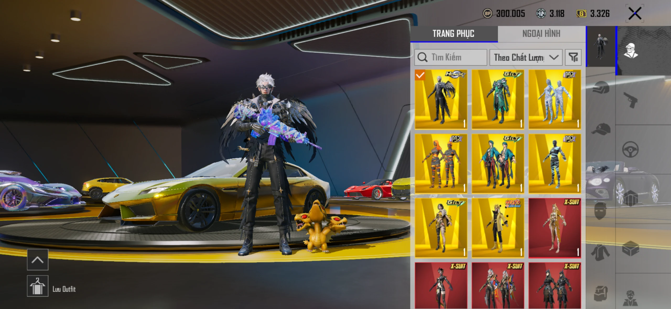 Acc PUBG Mobile mã 24333 - 3x Tiểu học - Bò Vàng - bugati lưỡi gơm - ướp đinh - agu xu - combo băng - ảnh 5