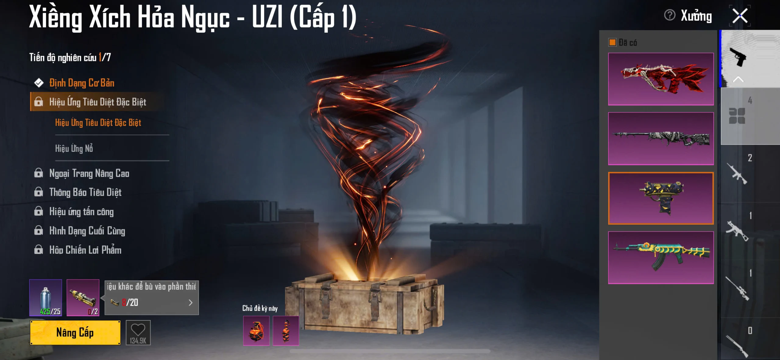 Acc PUBG Mobile mã 25535 - 1m2 thần giáp aug naruto giá hssv - ảnh 6