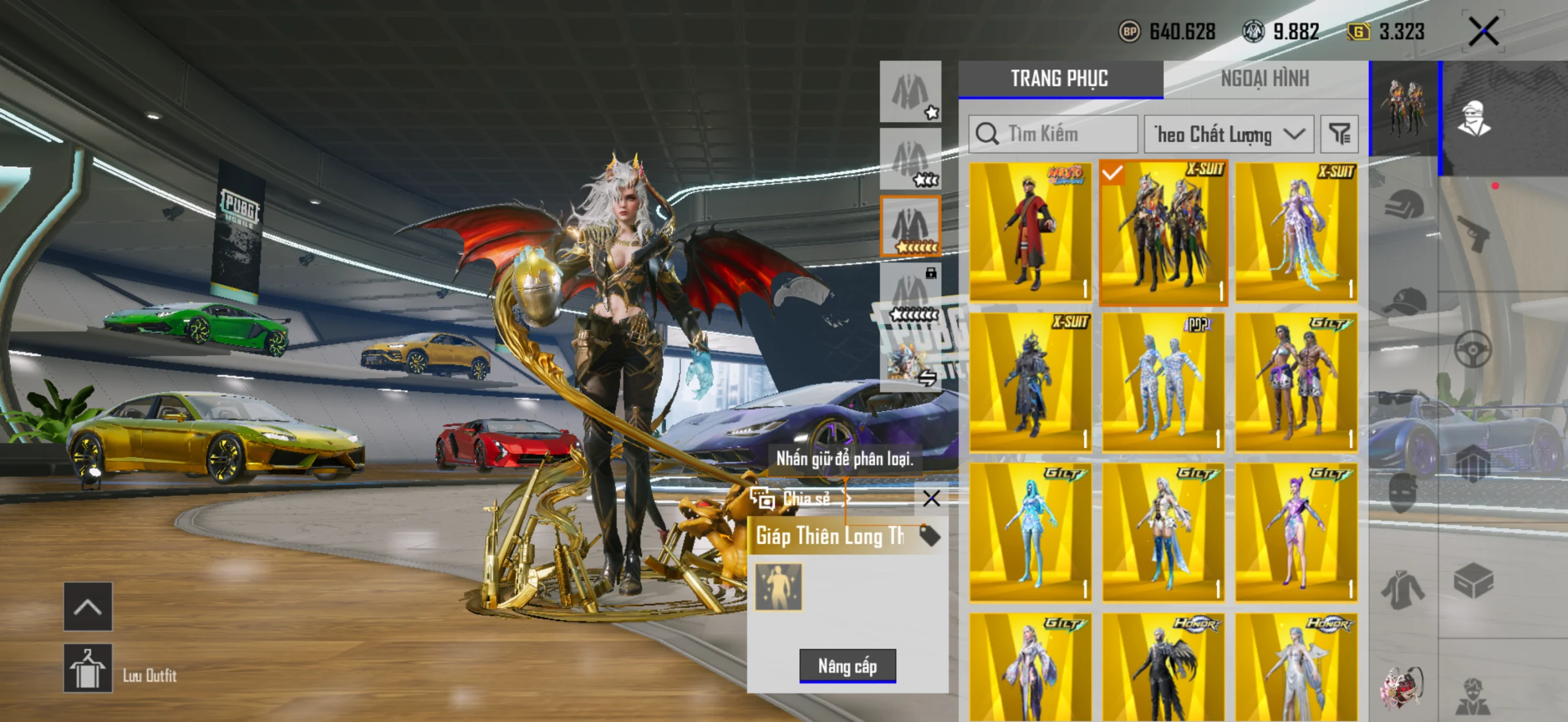 Acc PUBG Mobile mã 31280 - 7X - Bò tím mộng mơ - Súng nét Căng - ảnh 7