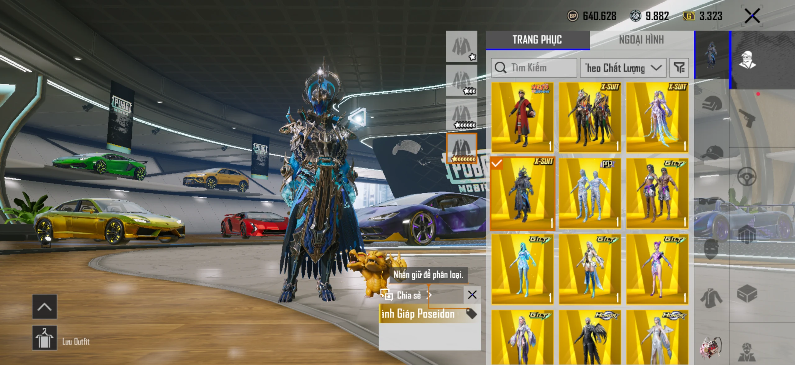 Acc PUBG Mobile mã 31280 - 7X - Bò tím mộng mơ - Súng nét Căng - ảnh 9