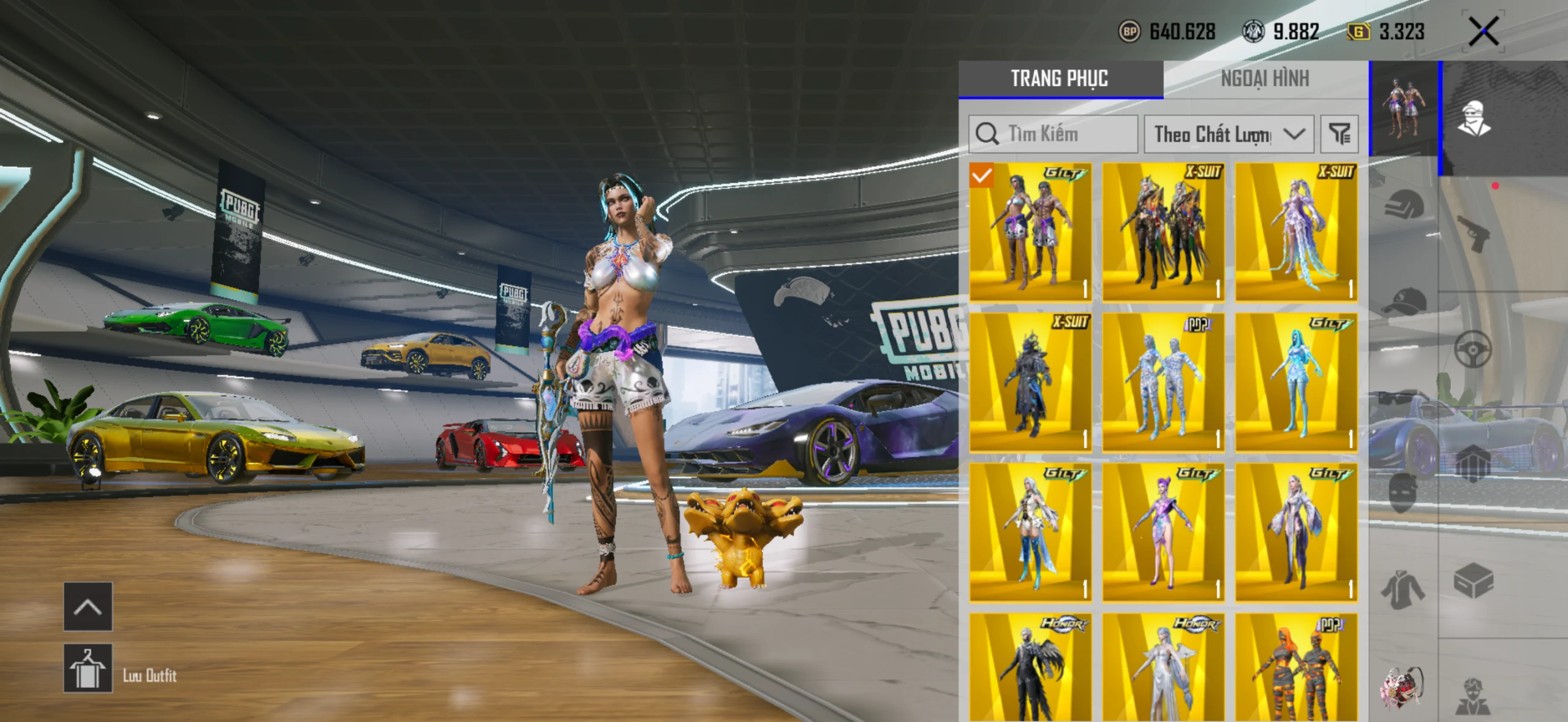 Acc PUBG Mobile mã 31280 - 7X - Bò tím mộng mơ - Súng nét Căng - ảnh 15