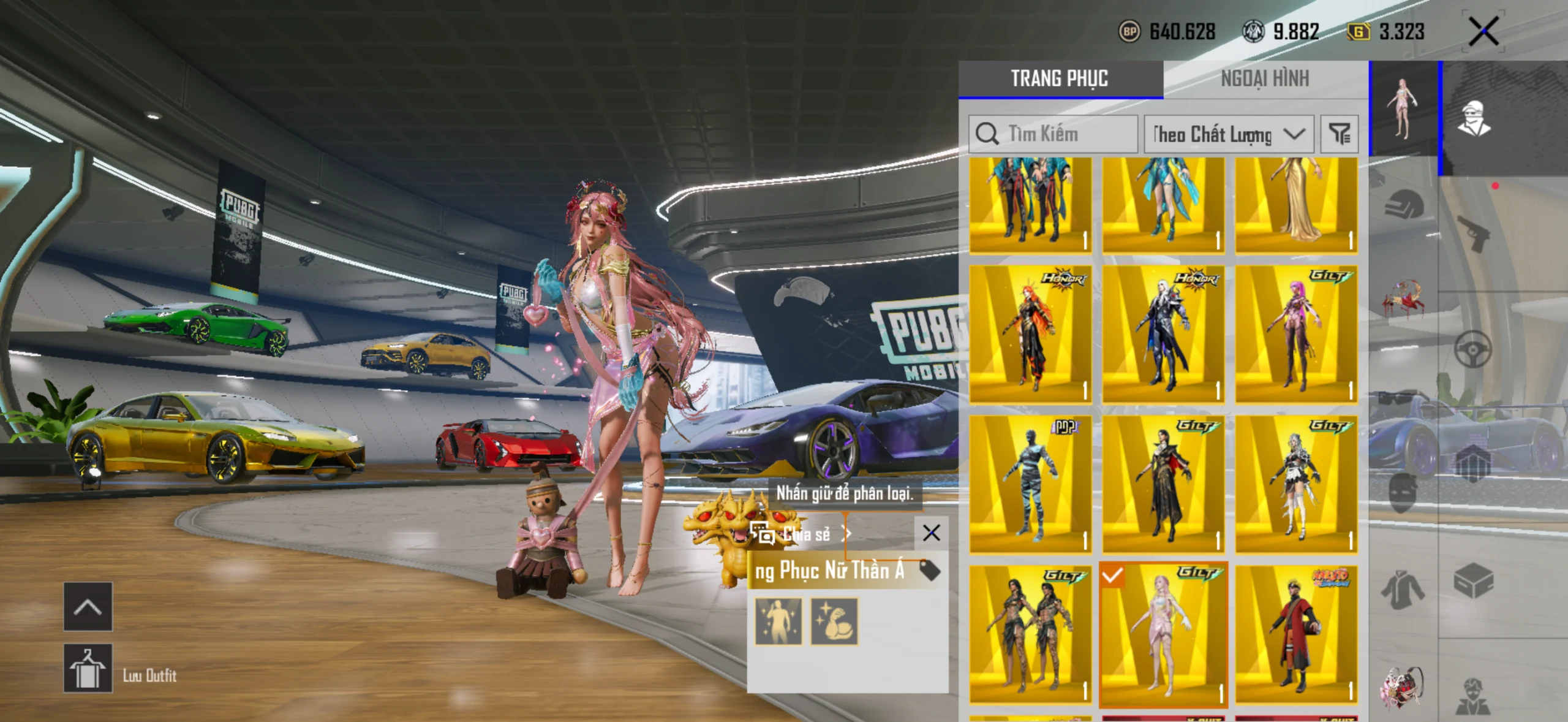 Acc PUBG Mobile mã 31280 - 7X - Bò tím mộng mơ - Súng nét Căng - ảnh 34