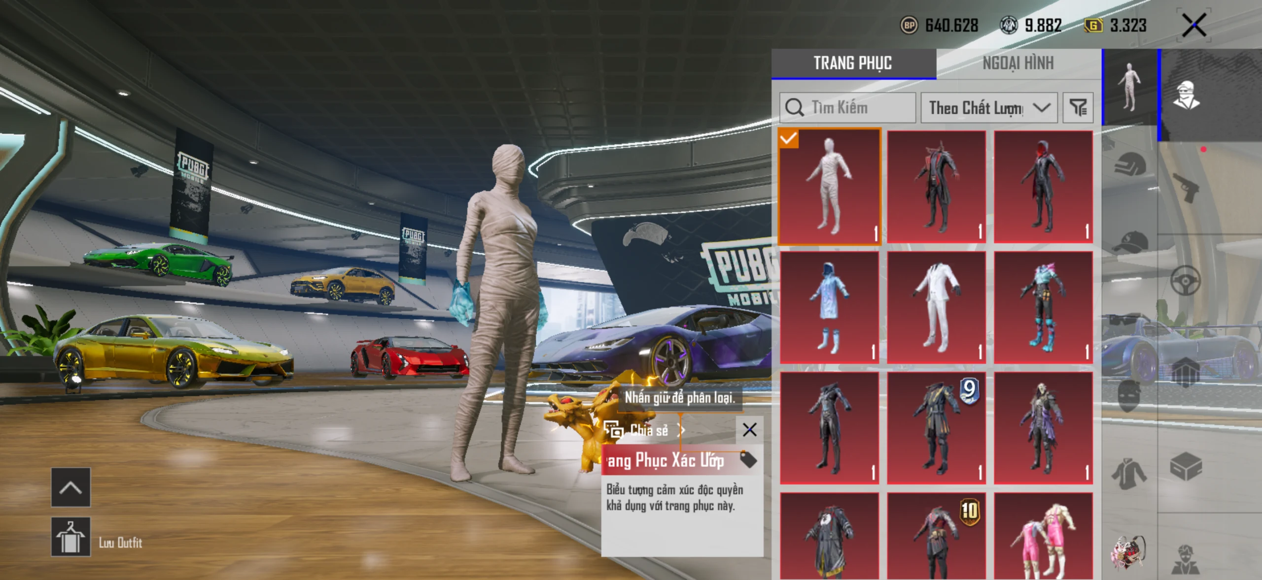 Acc PUBG Mobile mã 31280 - 7X - Bò tím mộng mơ - Súng nét Căng - ảnh 35