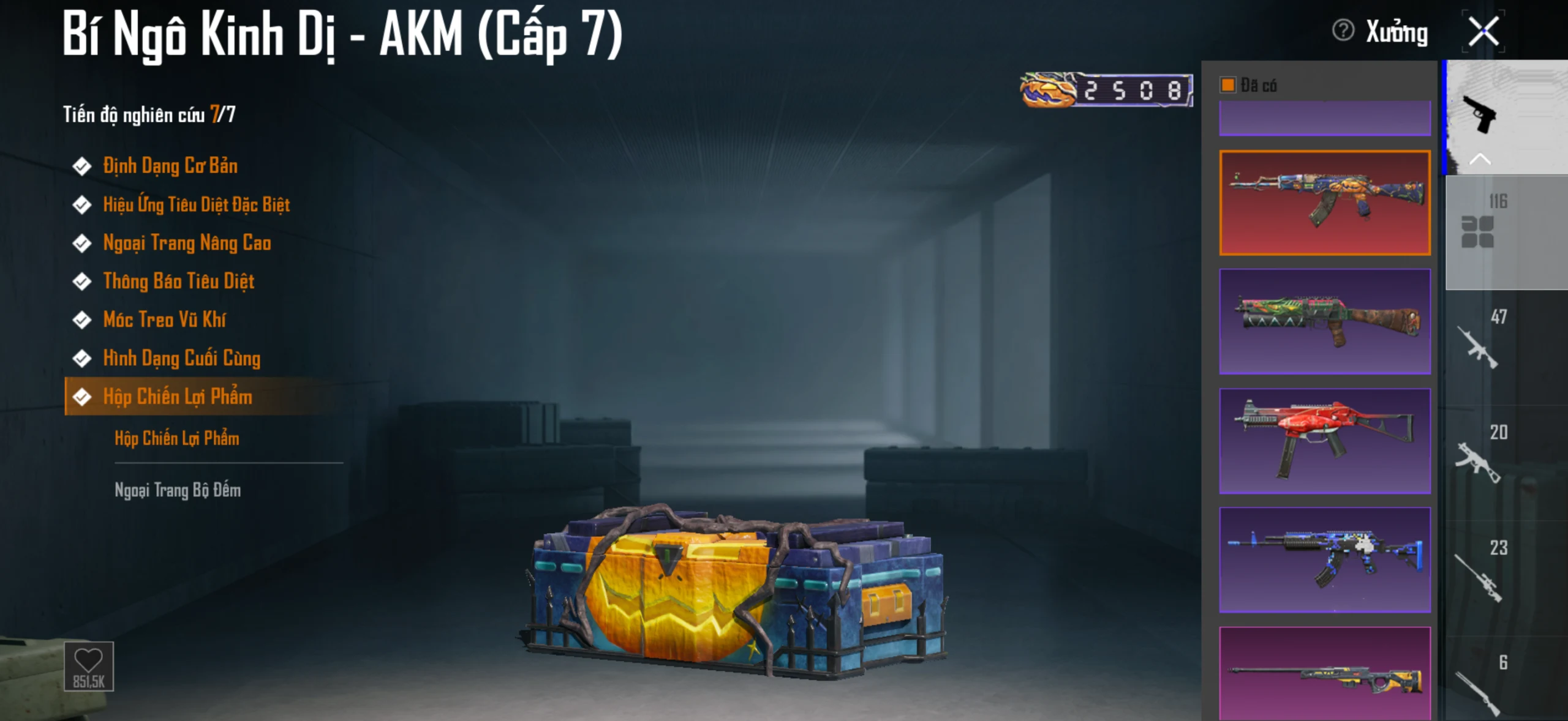 Acc PUBG Mobile mã 31280 - 7X - Bò tím mộng mơ - Súng nét Căng - ảnh 68