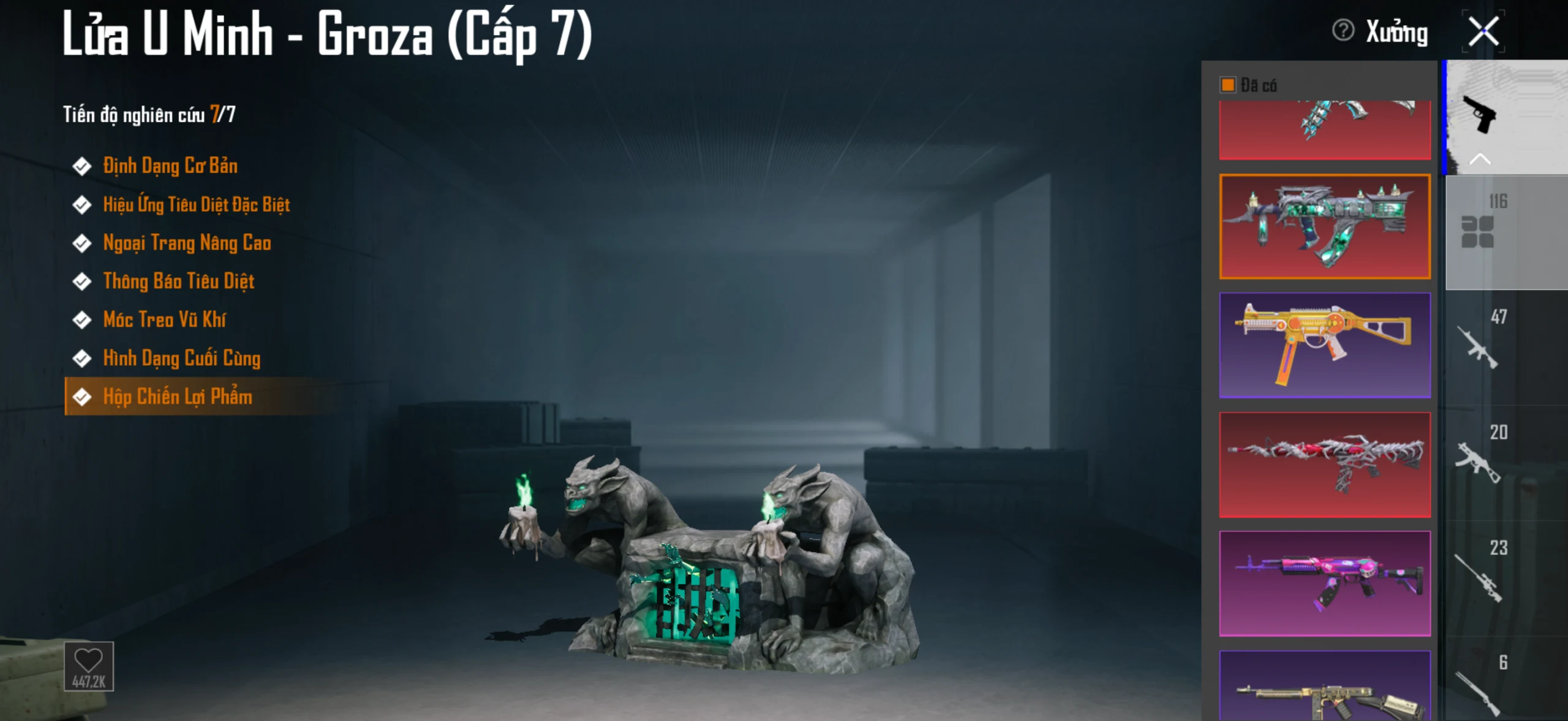 Acc PUBG Mobile mã 31280 - 7X - Bò tím mộng mơ - Súng nét Căng - ảnh 89