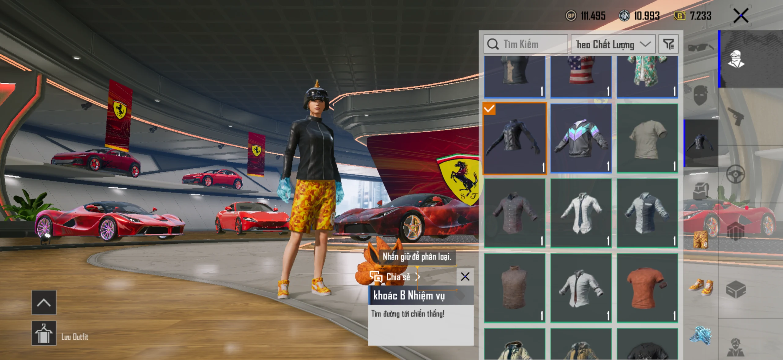 Acc PUBG Mobile mã 34992 - Bape Siêu Cổ - 62 cây đóng hòm - full súng mới - đồ mới - loanh quanh 25x - ảnh 10