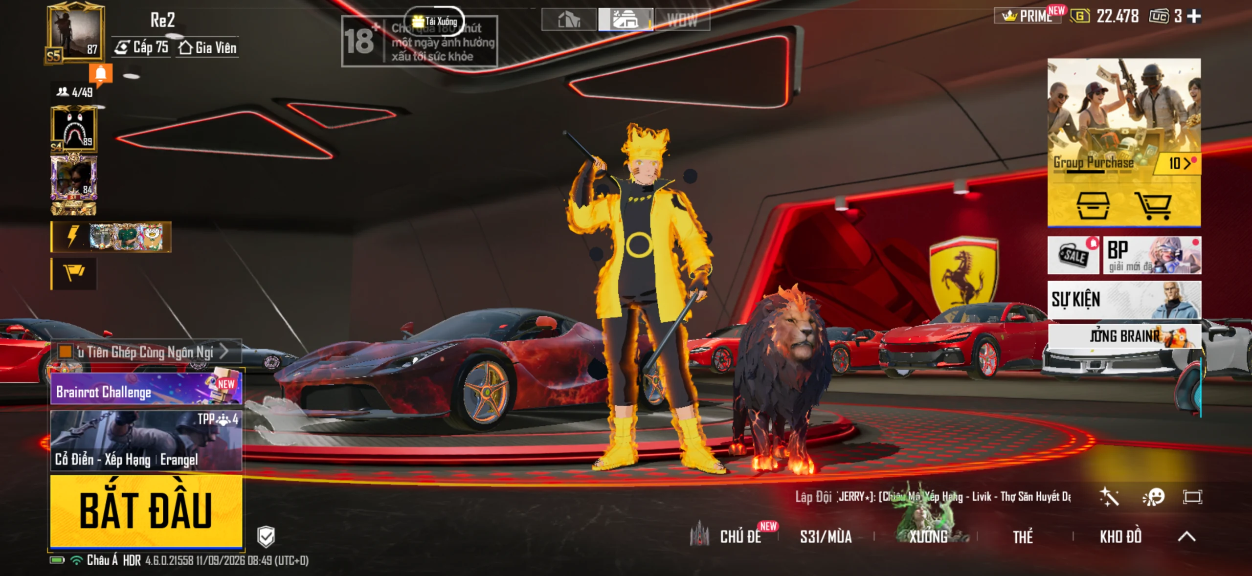 Acc PUBG Mobile mã 36318 - Full Bape Trắng - VNG - Sảnh FE - ảnh 6