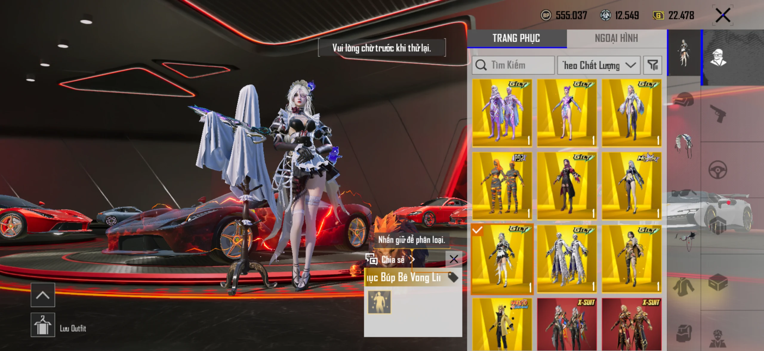 Acc PUBG Mobile mã 36318 - Full Bape Trắng - VNG - Sảnh FE - ảnh 14